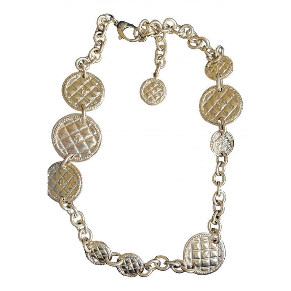 Chanel 70cm Gold Fancy Belt Collier